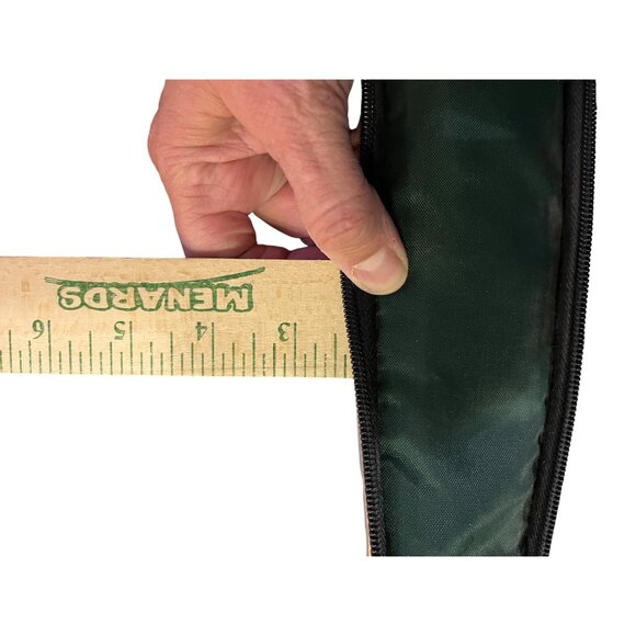 Vintage Coleman Insulated Cooler Pack Green Shoulder Lunch Bag Small - Picture 11 of 16